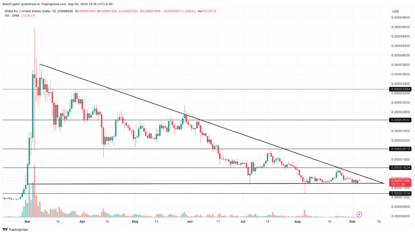 Shiba Inu price analysis