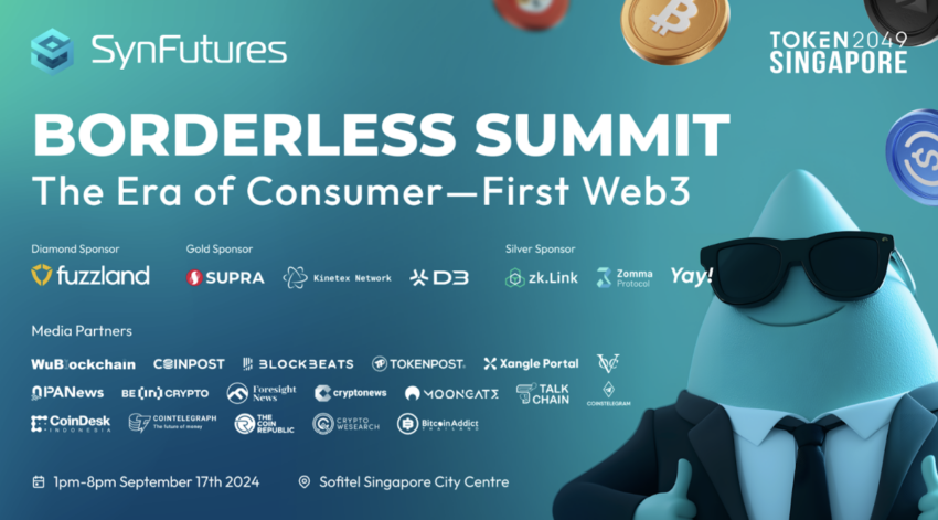 Borderless Summit to Explore the Era of Consumer-First Web3 During TOKEN2049 Singapore