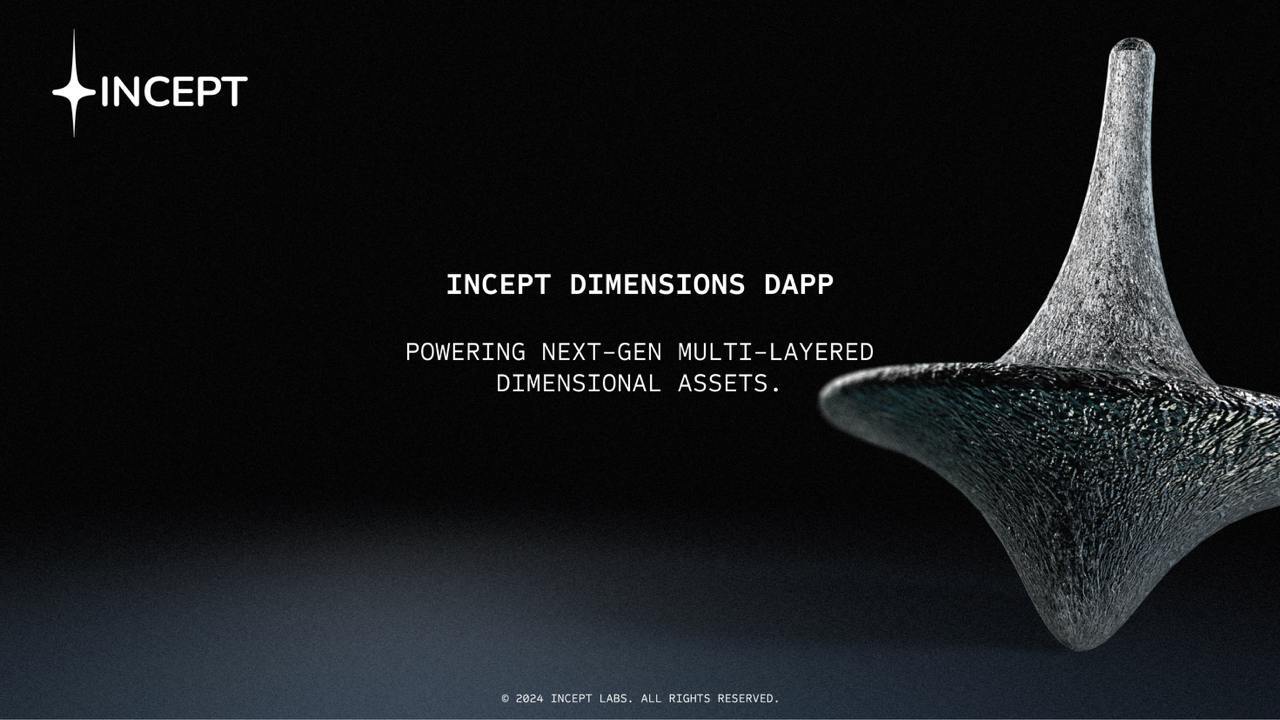 Incept presenta il rivoluzionario token ERC-4D, aprendo la strada a una nuova era di token dimensionali e liquidità on-chain