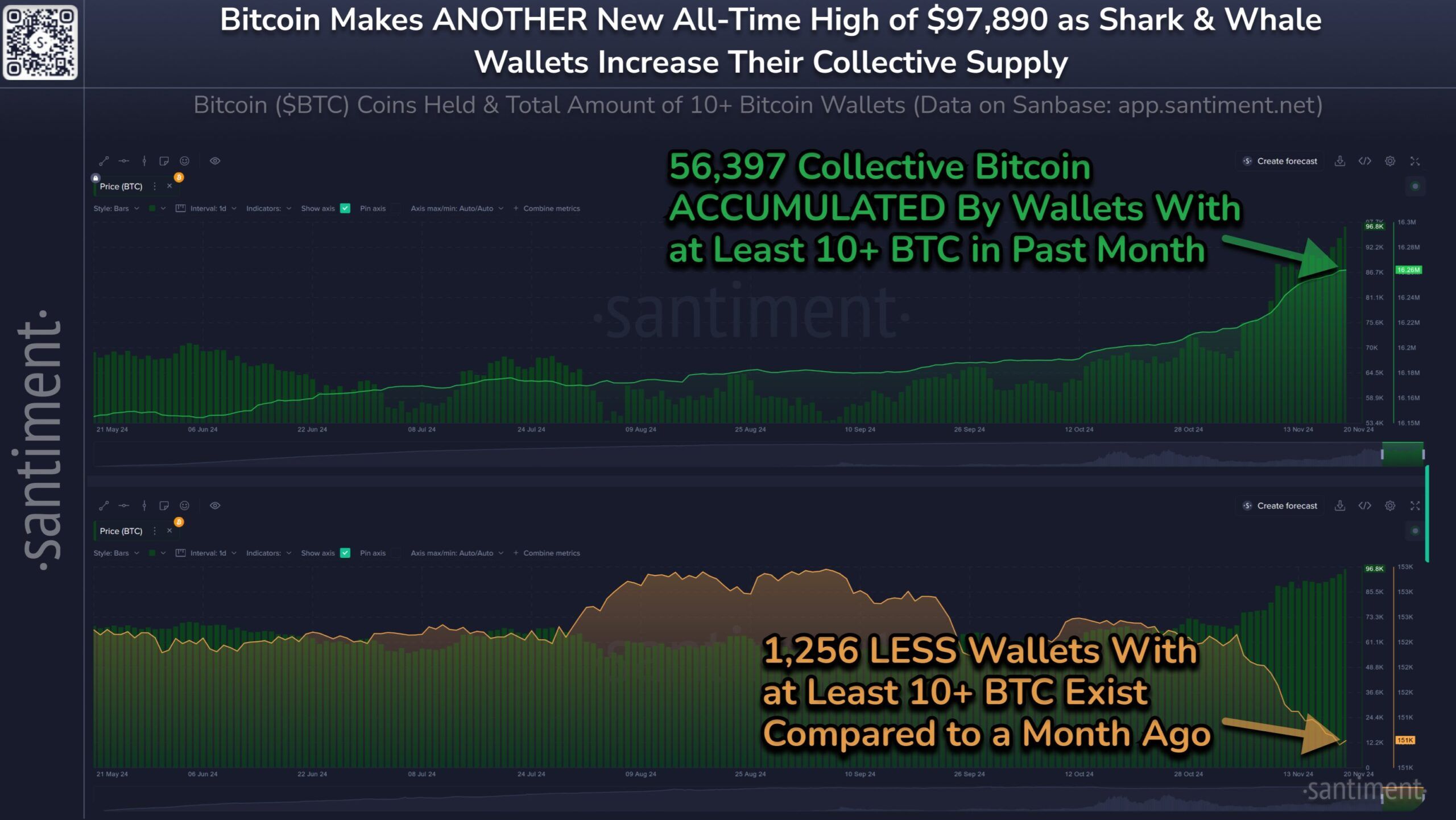 Bitcoin Whale Addresses and Accumulation