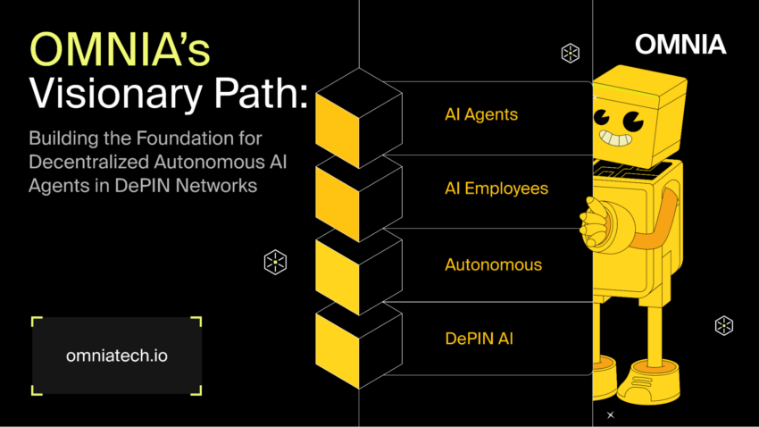 OMNIA’s Visionary Path: Building the Foundation for Decentralized Autonomous AI Agents in DePIN Networks