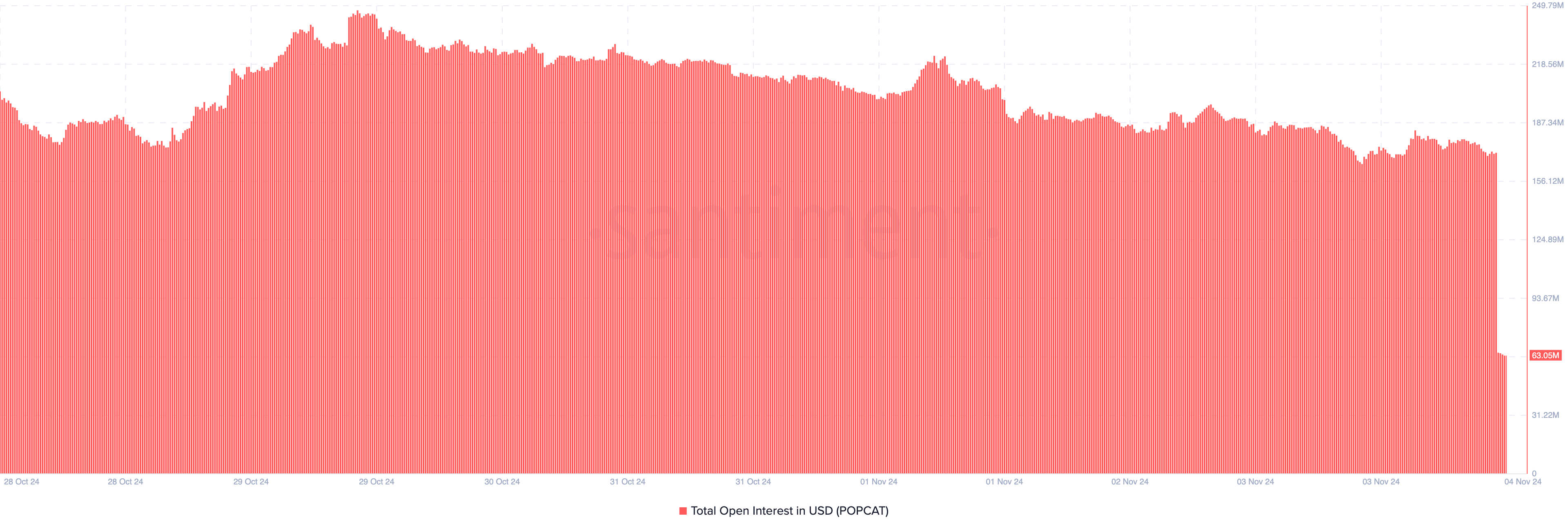 Popcat open interest