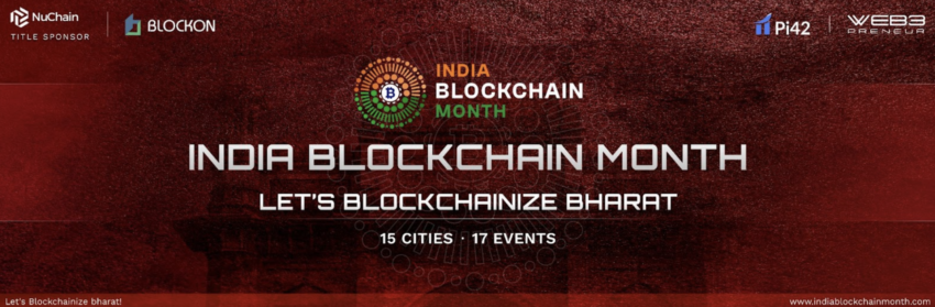 India Blockchain Month 2024 Kicked Off Yesterday with 50+ Events Across 15 Cities