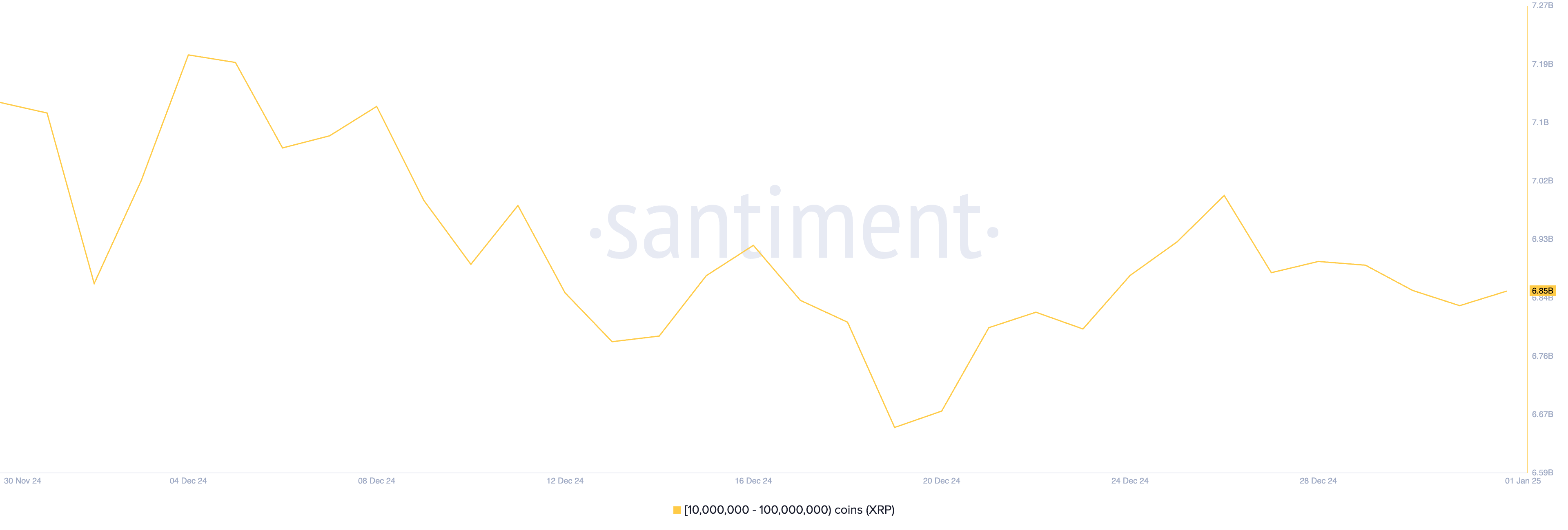 XRP Supply Distribution. 