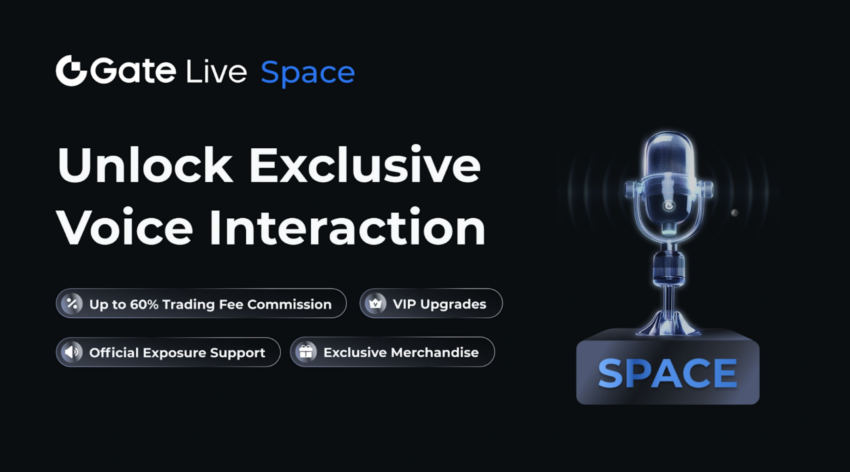 Gate.io Launches GateLive Space – Exploring Real-Time Crypto Conversations