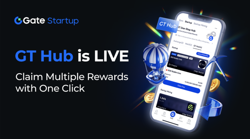 Gate.io Introduces GT Hub: A One-Stop Platform for Seamless Rewards