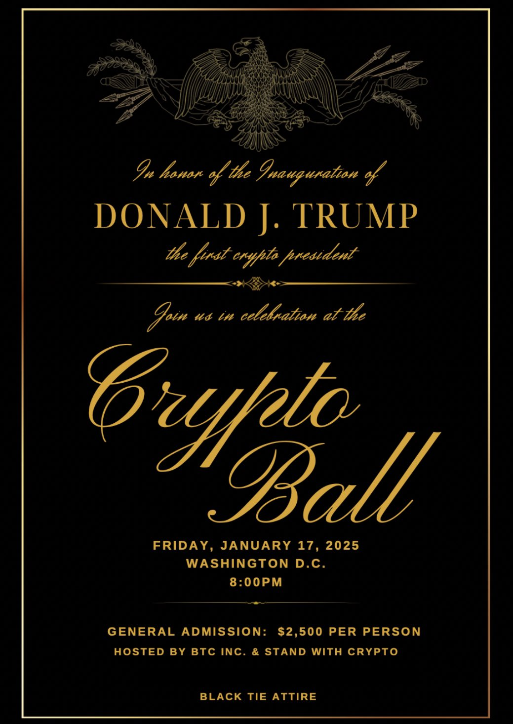 Crypto Ball ticket