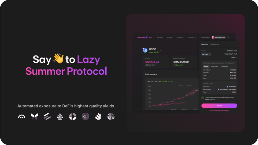 Lazy Summer Protocol Launches With an AI-Powered Yield Optimizer for DeFi