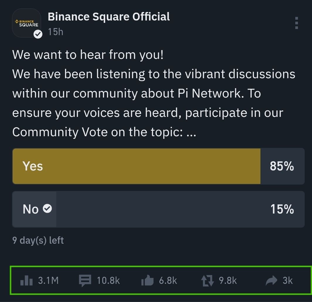 Binance Faces Criticism Over Potential Pi Community Itemizing Regardless of 85% Voter Help