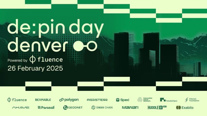 DePIN Day Denver 2025, hosted by Fluence draws Over 1,000 Registrations and X Partners Ahead of the DePIN Pledge Launch