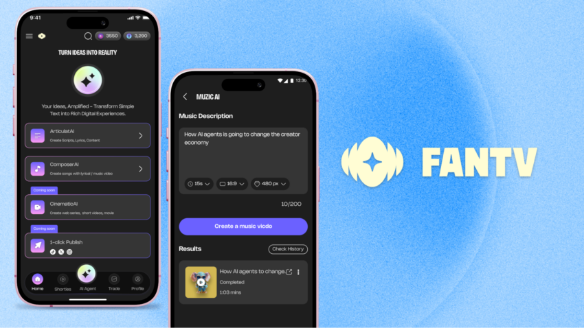 FanTV Secures $3M to Transform Next-Gen Content Creation With AI Agents