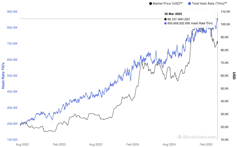 Bitcoin Hashrate