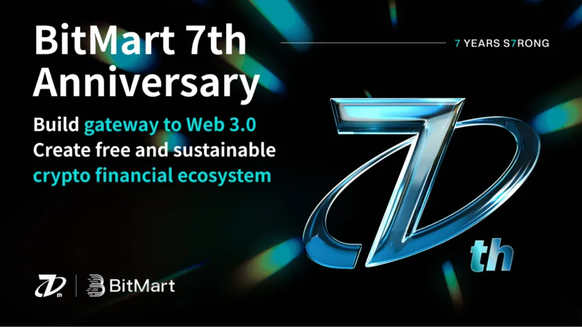 BitMart 7th Anniversary: Building the Gateway to Web3.0 and Pioneering a Free and Sustainable Crypto Financial Ecosystem