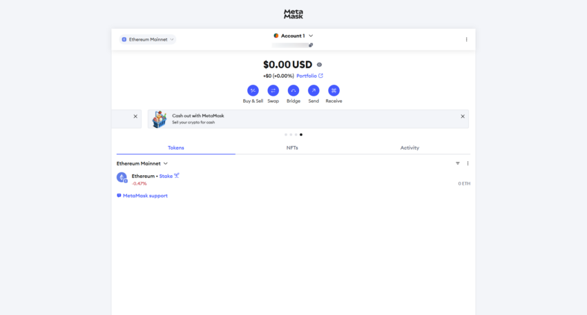 metamask install xrp step 3