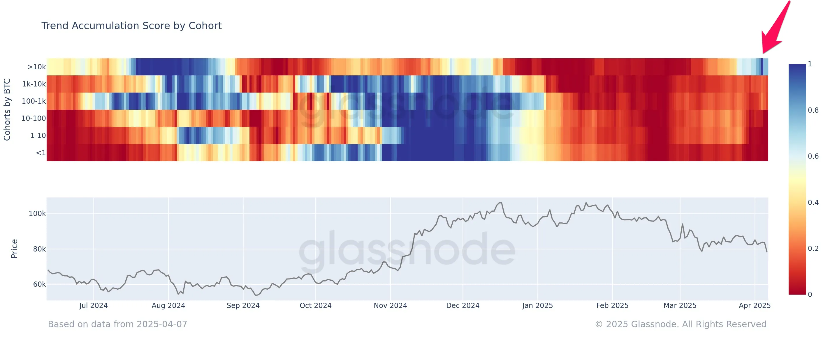 Bitcoin whale accumulation
