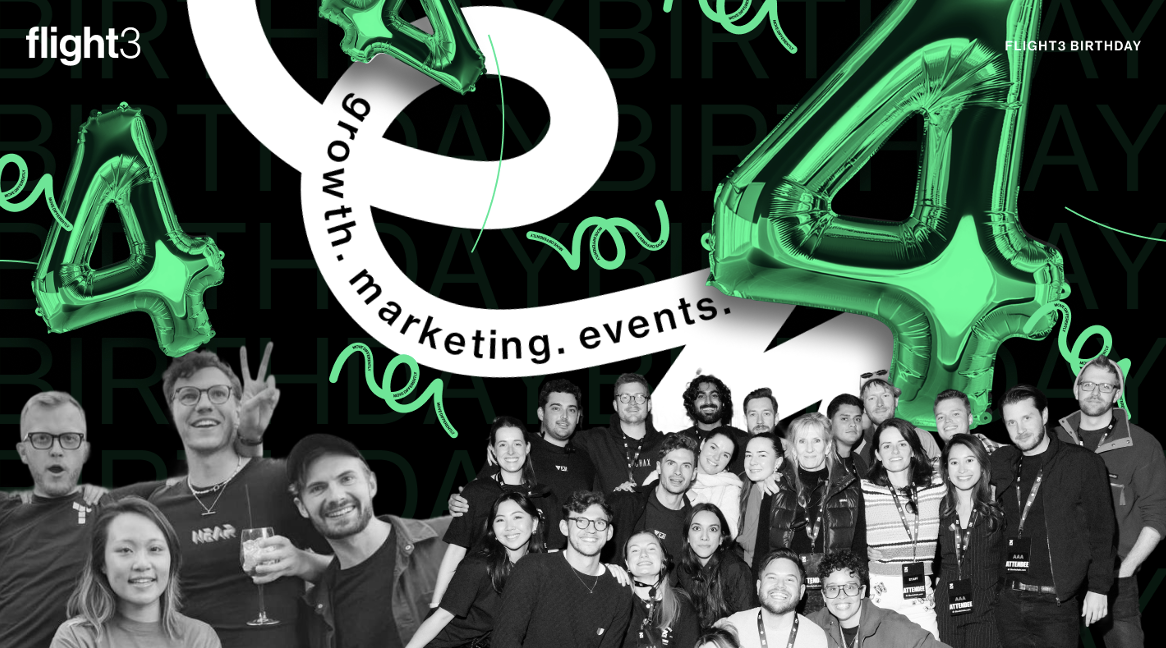 Flight3 Turns 4: New HQ, New Exec Team, M+ Revenue and 100+ Projects Delivered