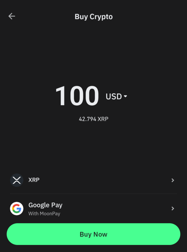 buy crypto