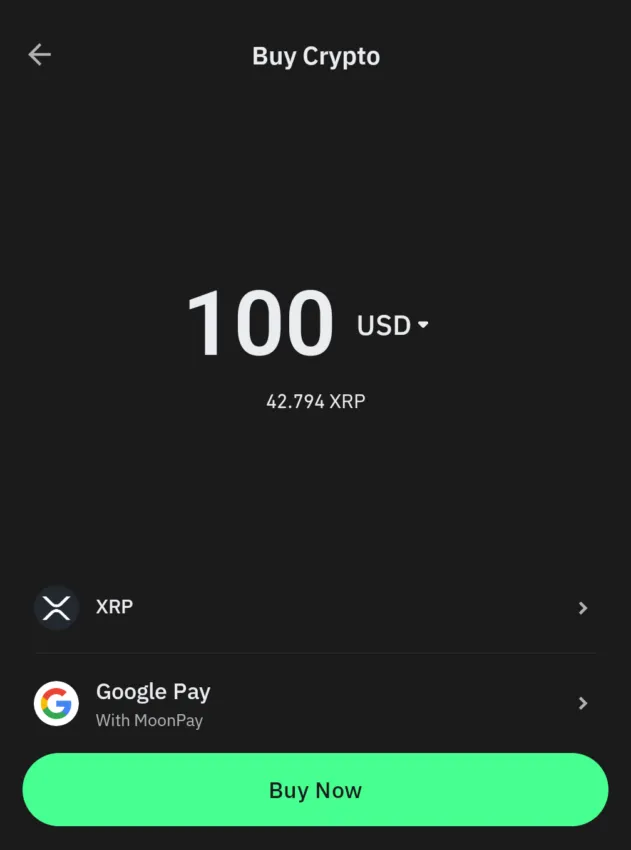 buy crypto