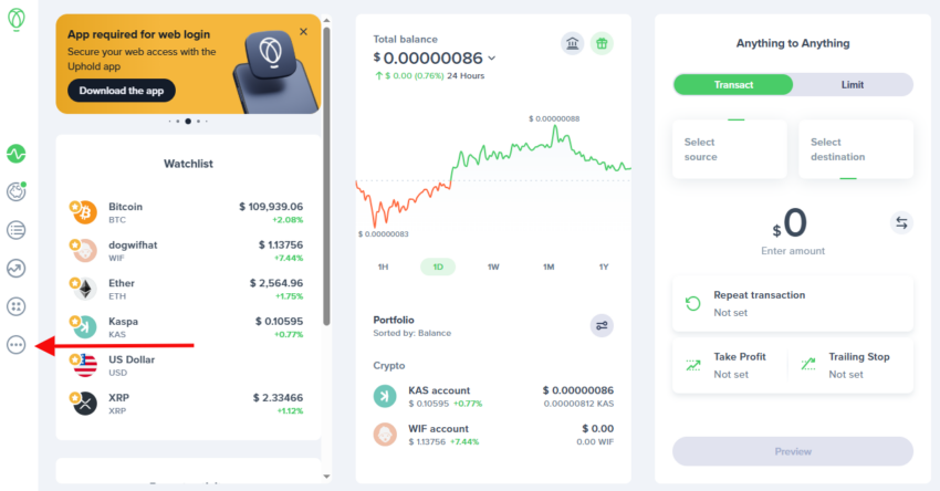 how to buy dogecoin with credit card register step 1