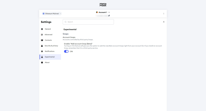 how to buy xrp on metamask enable snaps