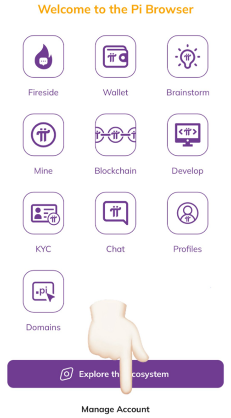 Pi Network account management