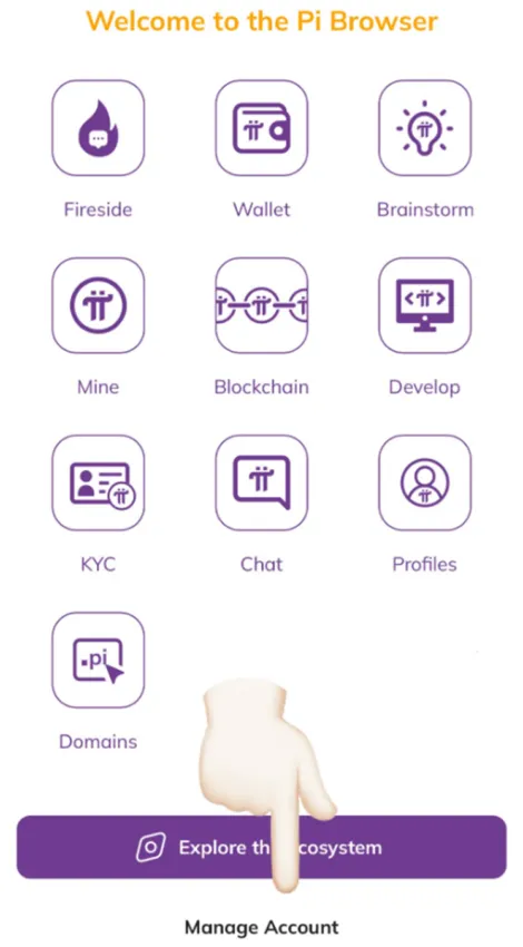 Pi Network account management