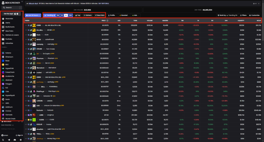 dex screener