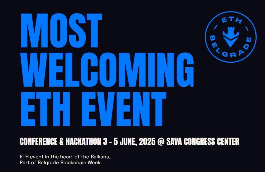Top Web3 Events in Europe 2025: BeInCrypto Partners With ETH Belgrade