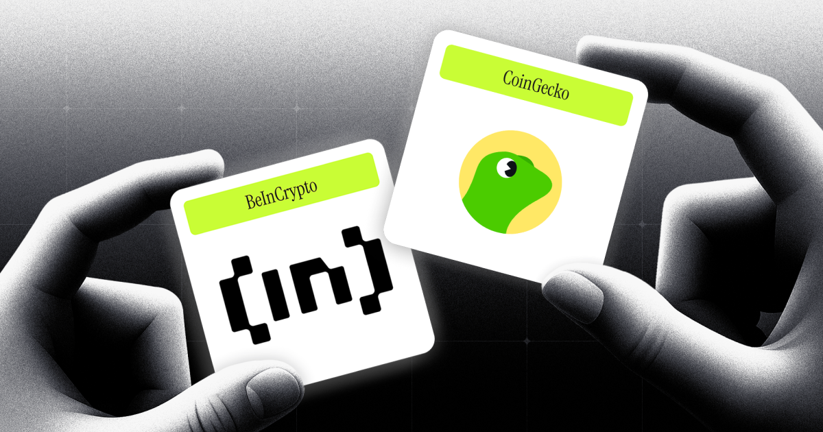 BeInCrypto Partners with CoinGecko to Deliver Reliable, Real-Time Crypto Market Data