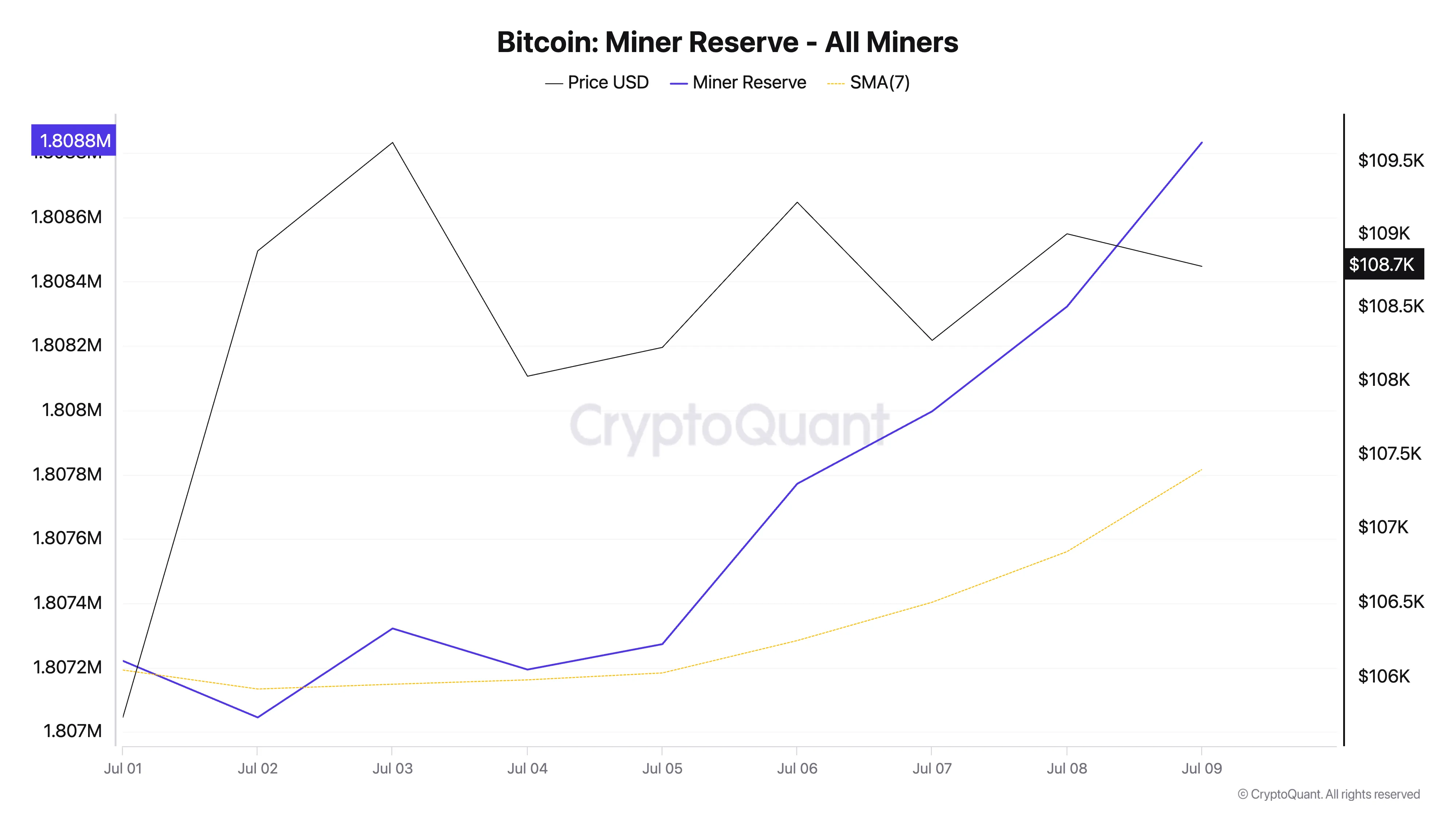 Bitcoin Miner Reserve.
