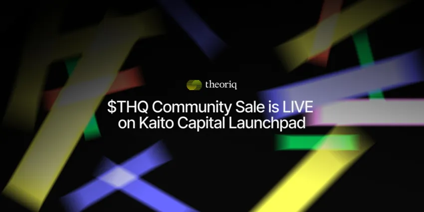 Theoriq Launches Community Sale via Kaito Capital Launchpad, Releases THQ Tokenomics