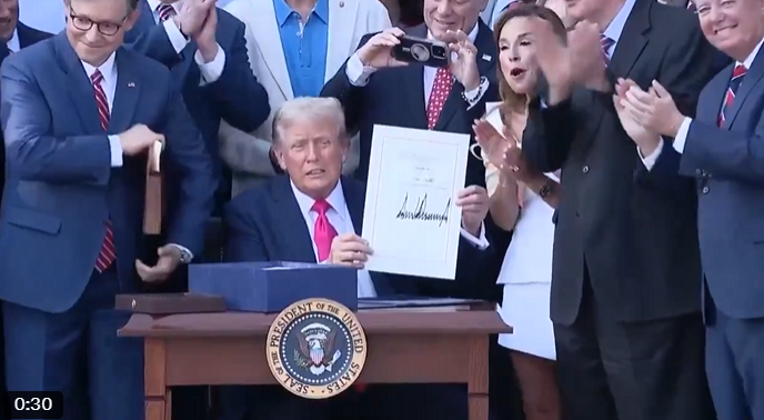 Trump Signs Big Beautiful Bill Into Law on Independence Day