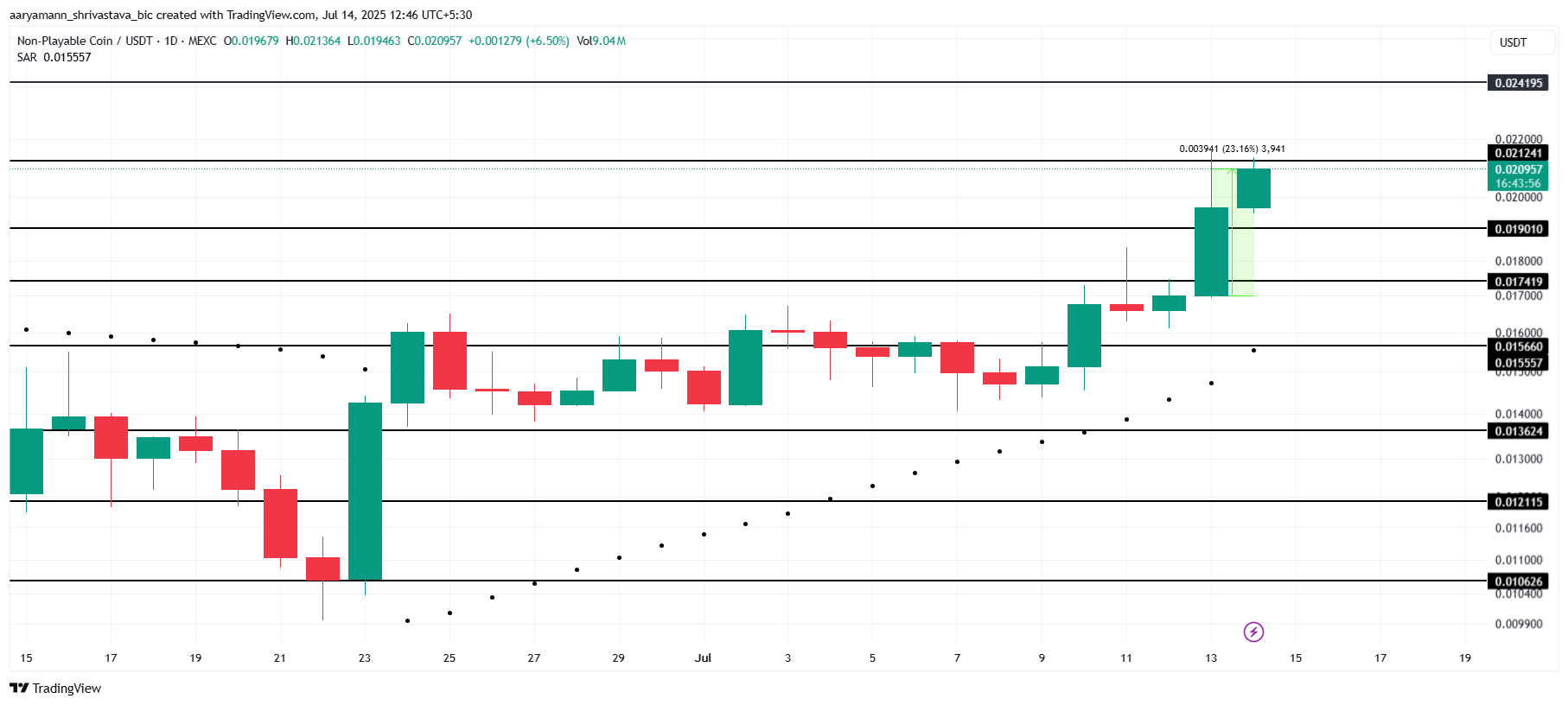 NPC Price Analysis. 