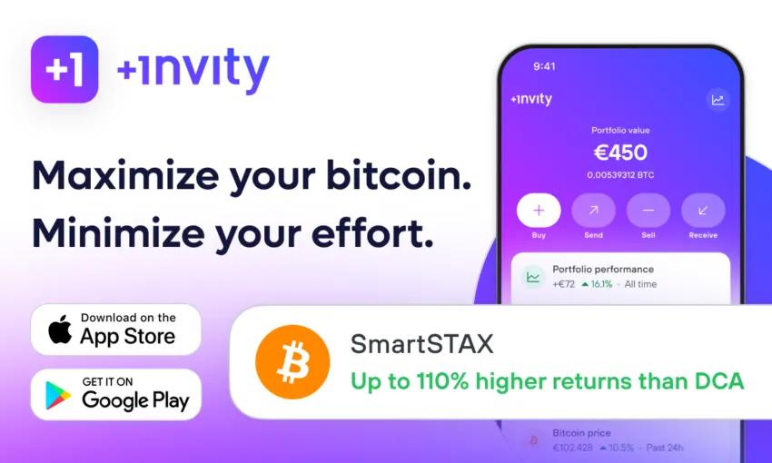 Invity Introduces SmartSTAX: A New Approach to Navigating Bitcoin Market Cycles