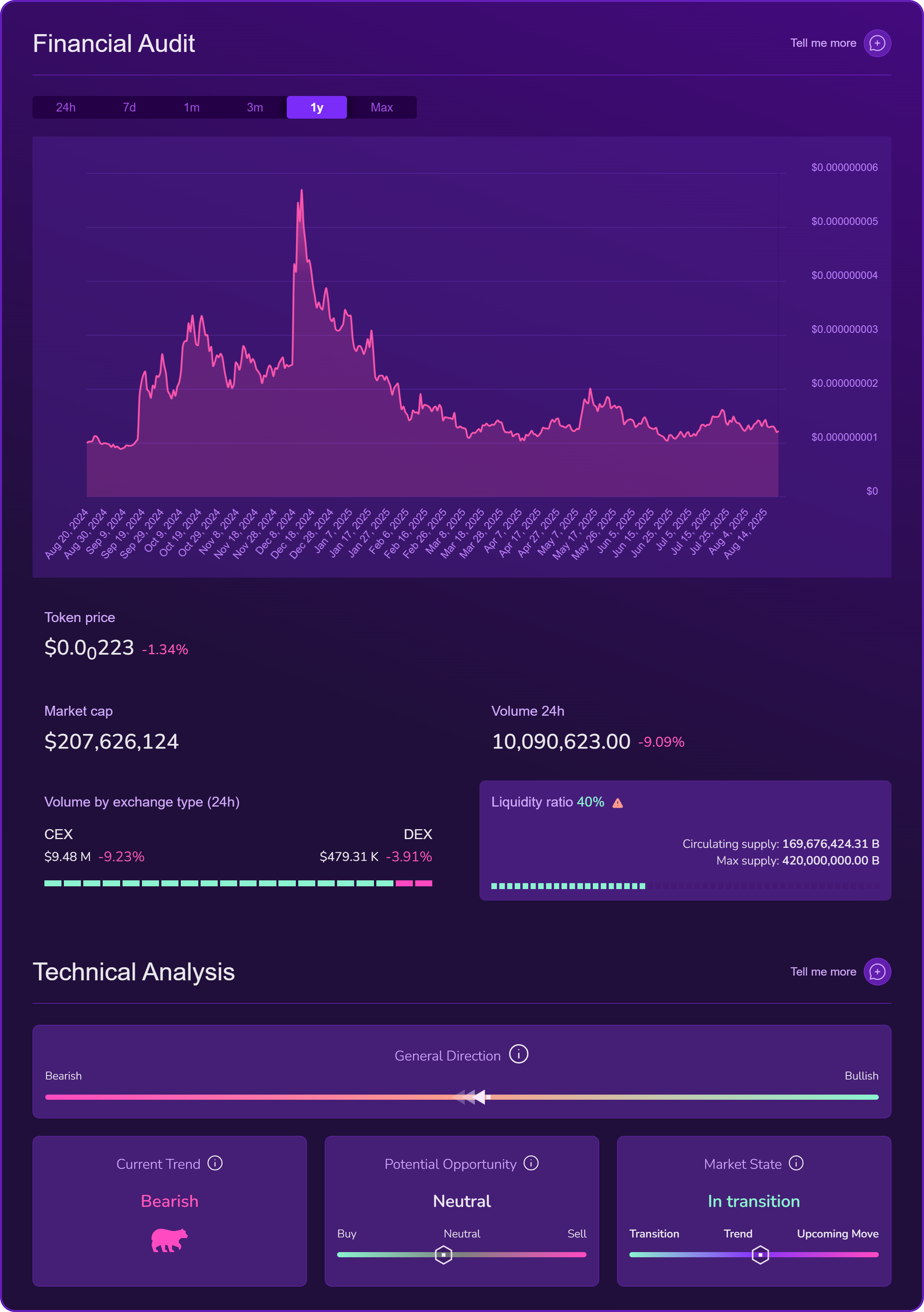 X-Ray financial audit