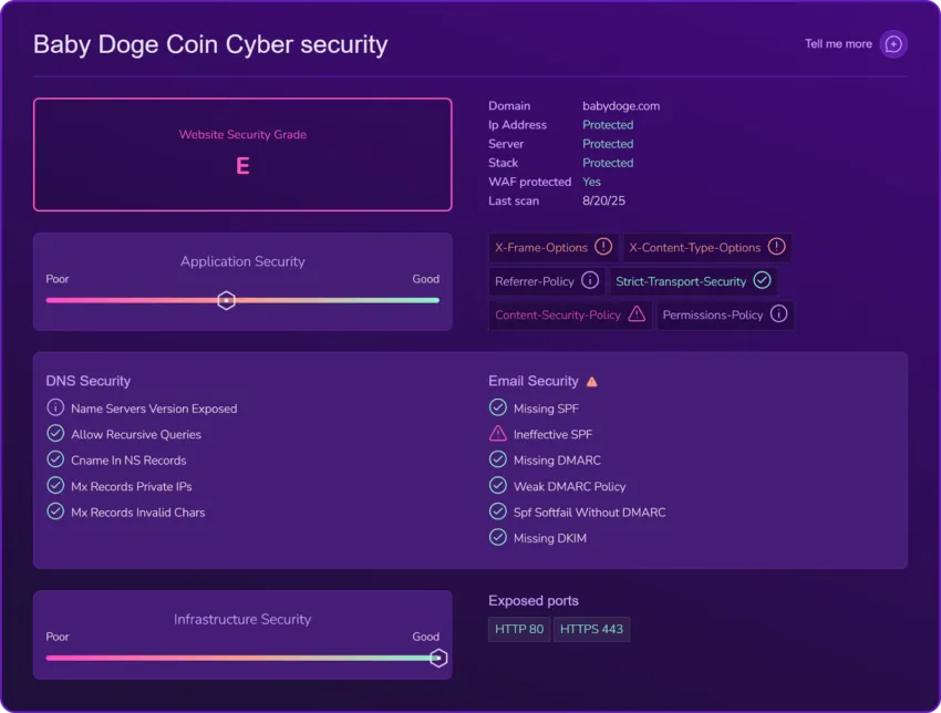 X-Ray cyber and on-chain security analysis