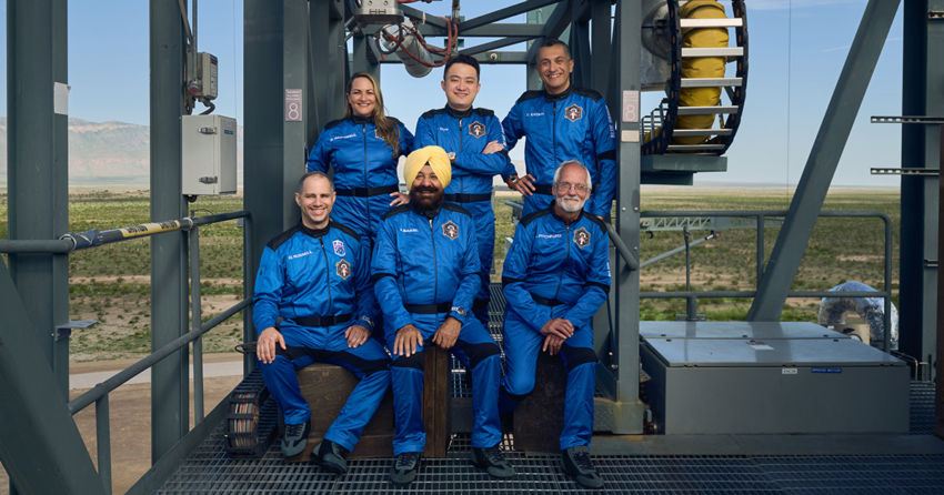 Justin Solar Completes Historic House Journey with Blue Origin